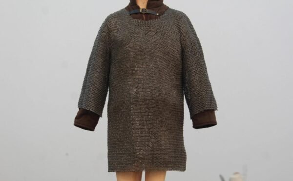 Chainmail Shirt 2 Chainmail Shirt, 9MM Flat Ring Round Riveted with Solid Ring