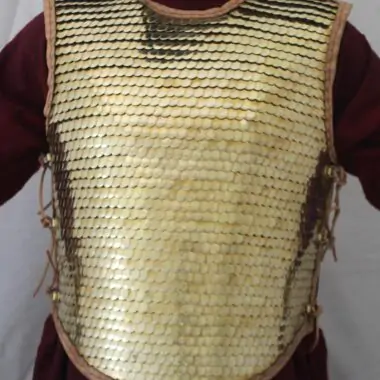 Home 6 Brass scale armour