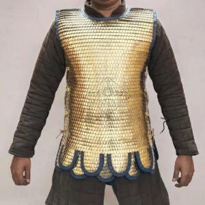 Lorica Squamata Armour With Pteruges - Brass