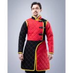 red & Black Gambeson 14