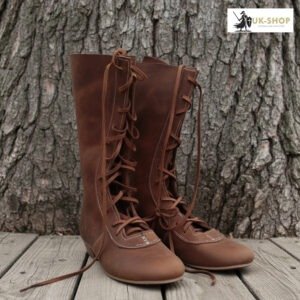 Roman Calcei Long Boots - Brown