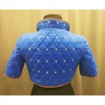royal blue short gambeson 111