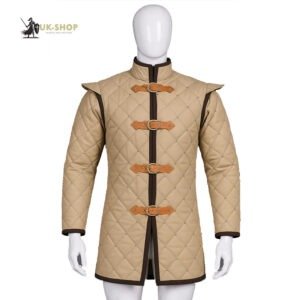 Medieval Gambeson - Off White Renfaire Costume