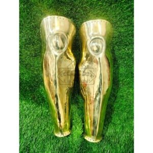 Ancient Anatomical Brass greaves