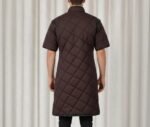 Brown Gambeson with Brown Leather Trim (1)