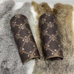 Leather Bracer For Gambeson (1)