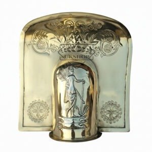 Roman Shoulder Guard Brass Galerius after a find from Pompeji 1st century