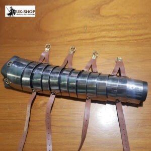 Gladiator Manica – 1.2mm Mild Steel Roman Arm Guard for Reenactment Events