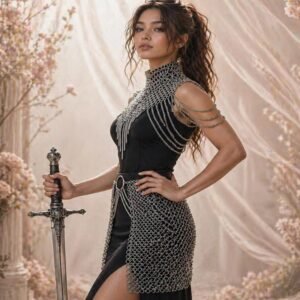 chainmail top with skirt set 2 Home