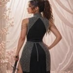 chainmail top with skirt set (1)