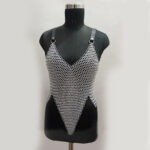 Chainmail Top with Leather Strap