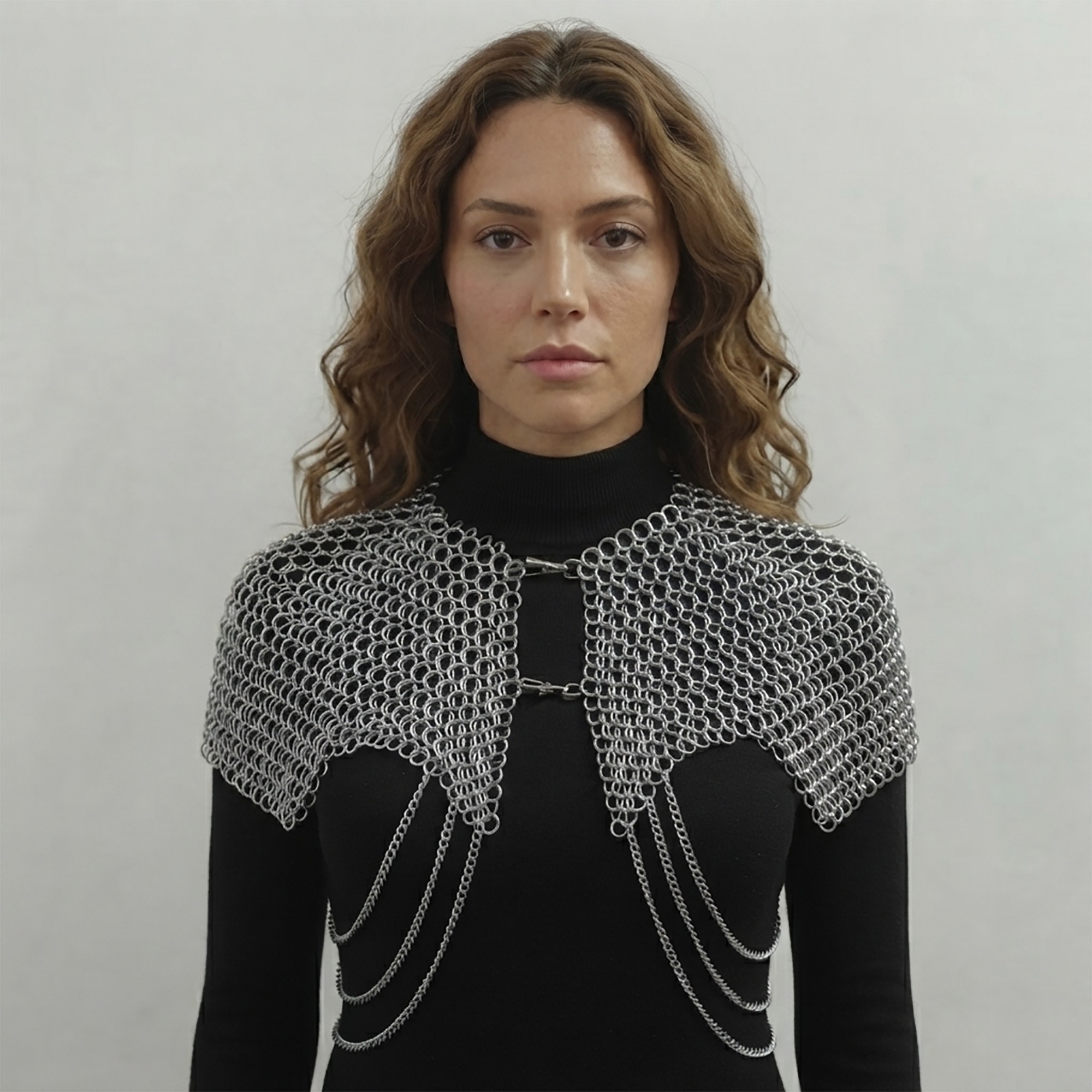 chainmail-top-uketsyshop (1) chainmail top uketsyshop 1 Lady Chainmail Top Stylish Cosplay Girl Mother Day gifts