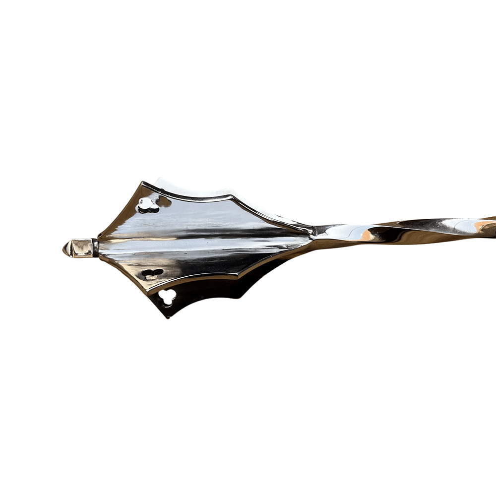 medieval mace silver (1)